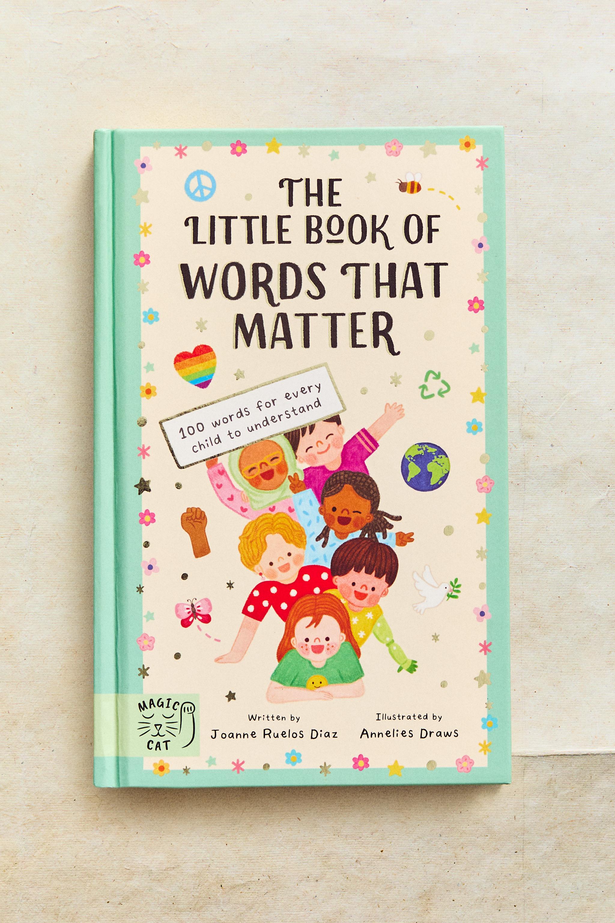 LIVRE POUR ENFANTS « THE LITTLE BOOK OF WORDS THAT MATTER » (ANGLAIS)